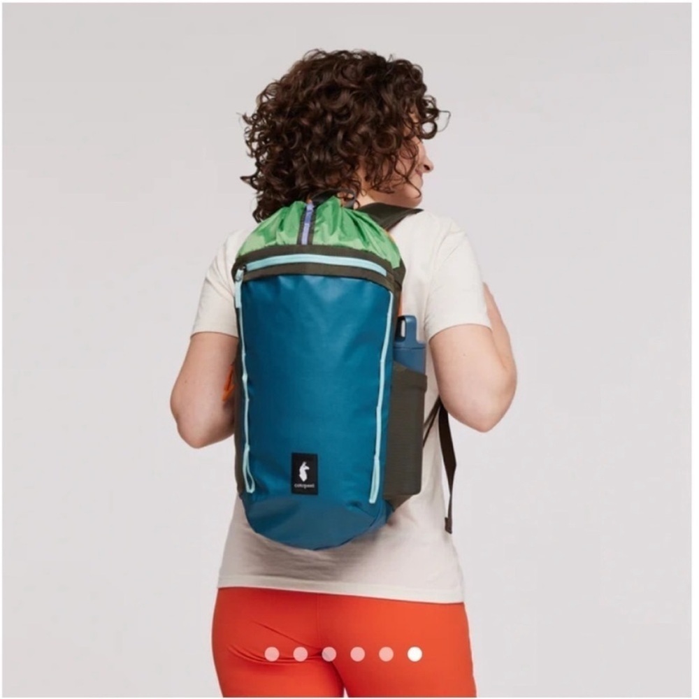 Cotopaxi Moda 20L Backpack Cada Día Graphite Cinch-top Closure Laptop Sleeve NWT - Picture 7 of 11